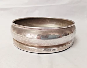Fabulous Sterling Silver Champagne/Wine Bottle Coaster By B&Co Birmingham 2010 - Picture 1 of 5