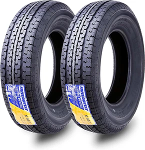 2 Tires GRAND RIDE FREE COUNTRY ST205/75R15 Premium Trailer Tires 205 75 15 8Ply - Picture 1 of 8