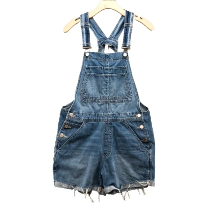 Pantalones Cortos Gap Denim Para Mujer Pequeños Azul Denim Verano Clásico Festival Foto 1 de 4