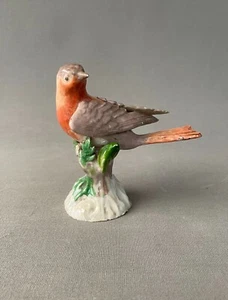 Oiseau en porcelaine, XIXe - Imagen 1 de 6