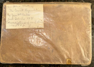Antikes BUCH ""Die GROSSE REPUBLIK"" Jas McCabe 1871 gelesen - Bild 1 von 12
