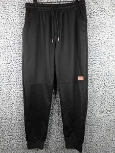 SHEIN Men's Manfinity Drawstring Waist Slant Pocket Sweatpants Patch Sz L - Picture 1 of 13