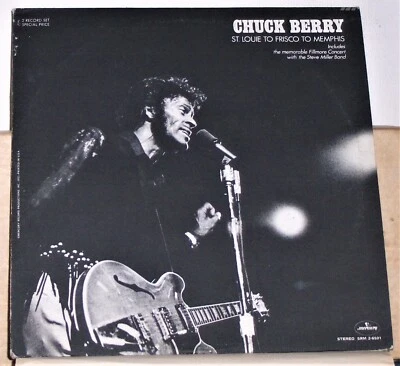 Chuck Berry - St. Louie To Frisco To Memphis - 1972 Double Vinyl LP Record Album - Image 1 of 2