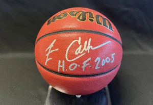 Jim Calhoun Signed Basketball JSA HOF - Picture 1 of 5