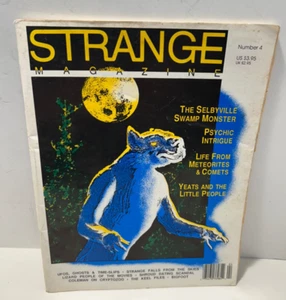 Strange Magazin Nummer 4 -1988 - Sumpfmonster UFOs Geister paranormale Phänomene - Bild 1 von 19