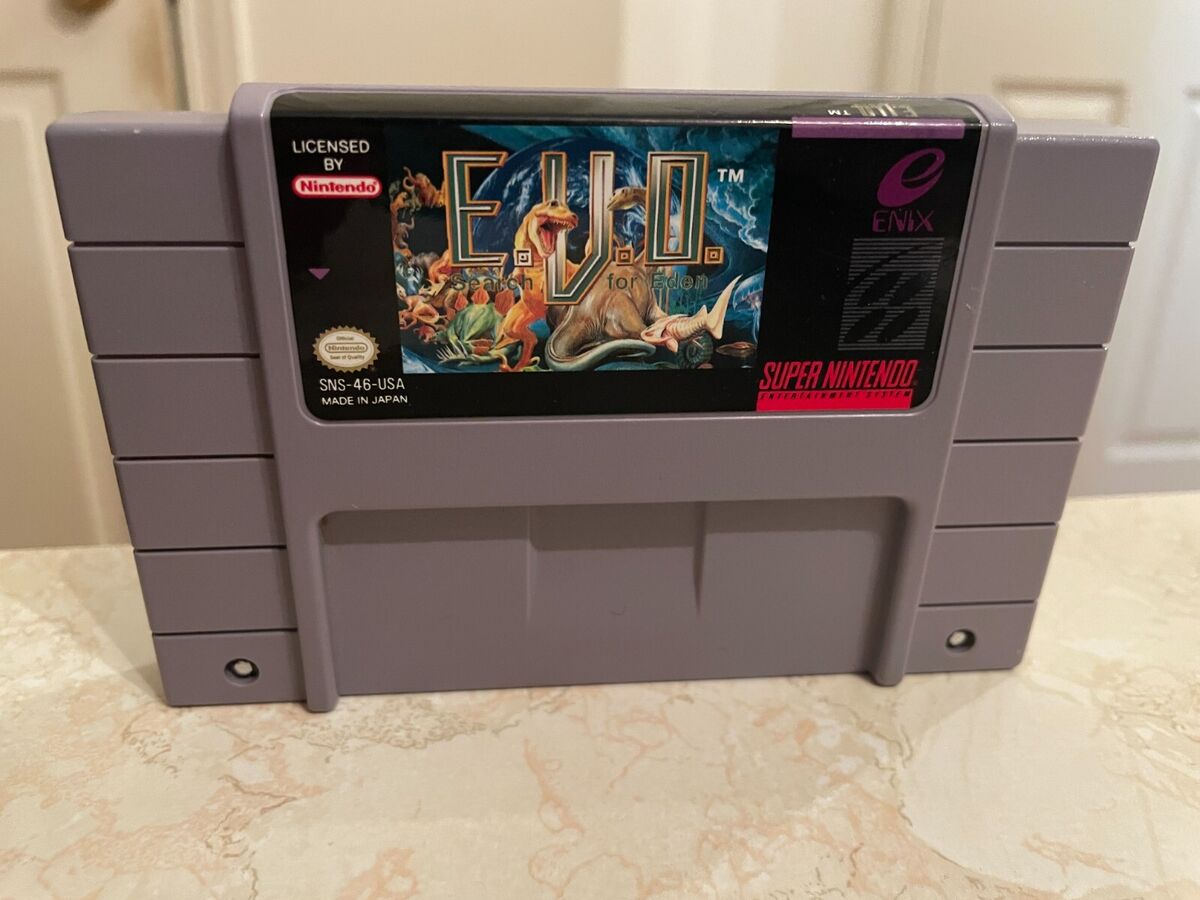 Nintendo SNES E.V.O.: Search for Eden Video Games for sale Nintendo SNES E.V.O.: Search for Eden Video Games for sale