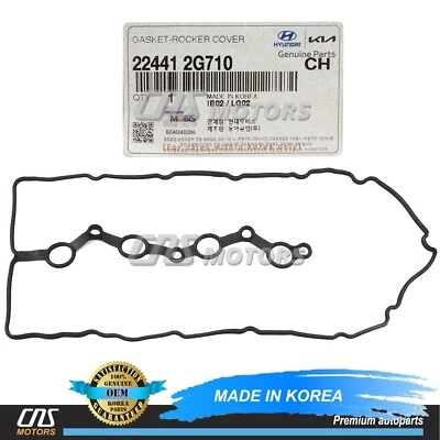 ⭐GENUINE⭐ Valve Cover Gasket for 2011-2016 Sonata Tucson Optima Sorento Sportage - Image 1 of 4