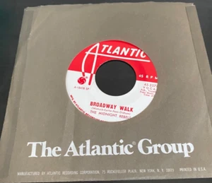 Midnight Rebels-Broadway Walk /Don't Make Me Over-Atlantic-452572 (1968)45 RPM-E - Picture 1 of 3