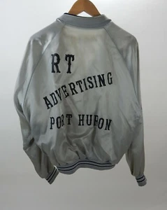 Vintage Jacket by Capricorn "RT Advertising Port Huron" Size L Made in USA - Picture 1 of 5