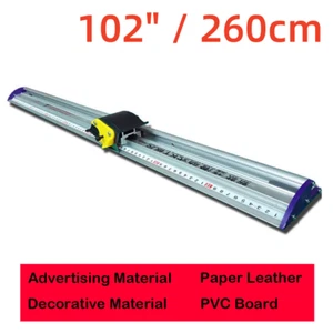 Regla de corte recortadora de placa KT deslizante de 102" placa de PVC placa protectora cortadora - Imagen 1 de 12