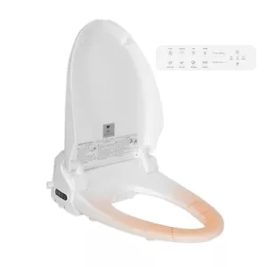 Elektrisch WC Bidet Sitz Aufsatz Dusch Smart Toilettensitz Intelligent Gewärmter - Bild 1 von 9