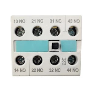 auxiliary switch 3RH1921-1HA22 2NO2NC 10A EN50012 4P used for motor contactors - Picture 1 of 4