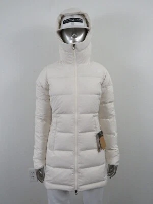 Jaqueta de inverno feminina The North Face Gotham Mid Parka 550-Down com capuz - Branca - Imagem 1 de 4