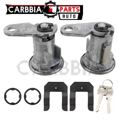Pair Door Lock Cylinder with 2 Keys for Ford for Ranger 1983-1992 - Image 1 of 4