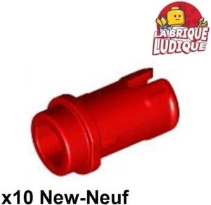 LEGO Technic 10x Stift Demi Clip Kolbenbolzen Friction 1/2 Rot/Red 89678 Neu - Bild 1 von 1