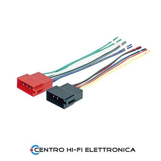 Connettore ISO autoradio maschio 16 Pin alimentazione + altoparlanti - Immagine 1 di 1