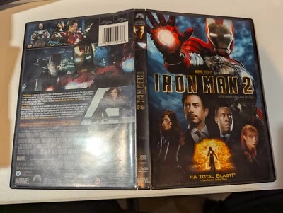 Iron Man 2 (DVD, 2010, Canadian) - Image 1 of 2