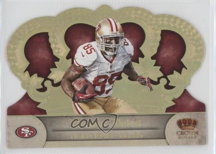 2012 Crown Royale Holo Gold /99 Vernon Davis #124 - Image 1 of 2