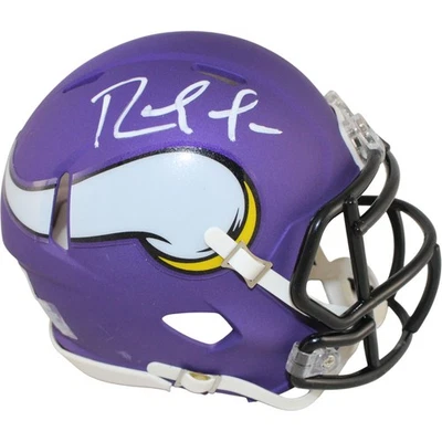 兰迪·莫斯亲笔签名/签名明尼苏达维京人迷你头盔贝克特 53648 — 第 1/4 张图片