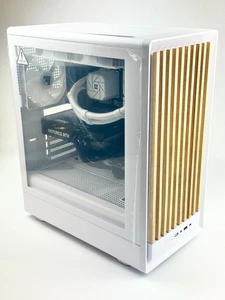 Custom Gaming PC - AMD Ryzen 7 7800X3D 4.20Ghz, RTX 5060, 1 TB SSD- White - Picture 1 of 5