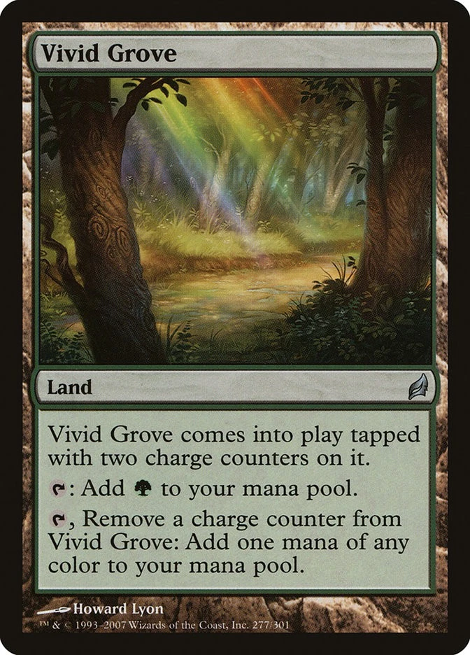 MTG Vivid Grove  - Lorwyn #277 - Image 1 of 1