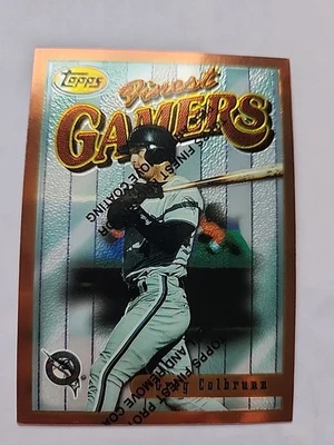 1996 Topps Finest - Greg Colbrunn #176 Refractor - Image 1 of 2