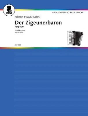 Der Zigeunerbaron accordion (intermediate) Strauß (Son) Potpourri Apollo-Verlag - Image 1 of 3