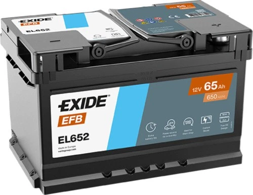 Exide EL652 EFB Autobatterie 65Ah 565 500 065 - Bild 1 von 1