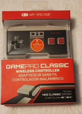 My Arcade GamePad Classic Wireless Controller for Nintendo NES Classic/ Wii U - Image 1 of 4