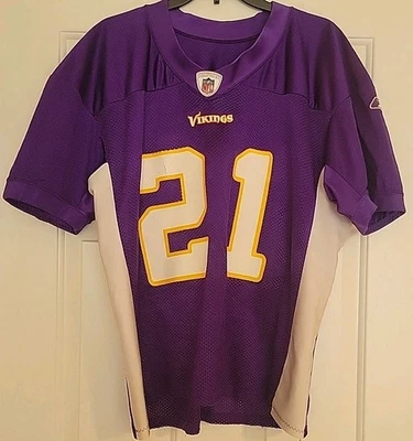 CAMISETA DE JUEGO 100% AUTÉNTICA 2010 EMITIDA POR EL EQUIPO DE LOS VIKINGOS MINNESOTA 48 Foto 1 de 4