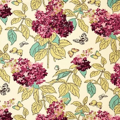 Waverly ABRIL EN PARÍS Floral Ciruela de Azúcar Decoración del Hogar Cortinas Tela de Coser POR Foto 1 de 4