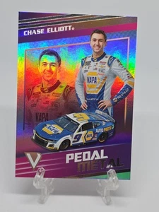 2023 Panini Chronicles NASCAR Victory Lane Chase Elliott Pedal To The Metal - Picture 1 of 2