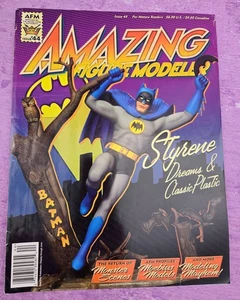 Amazing Figure Modeler Magazine Issue 44 Model Batman Styrene Monsters 2009 - Imagen 1 de 3
