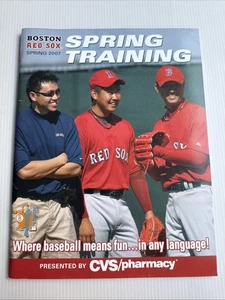 Boston Redsox 2007 Spring Training Magazine MLB béisbol NUEVO RÁPIDO GRATIS EE. UU. ENVÍO Y DEVOLUCIÓN - Imagen 1 de 2