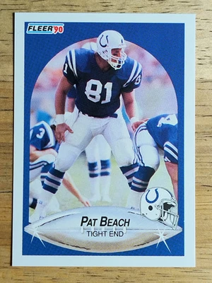 1990 Fleer #227 Pat Beach - Image 1 of 2