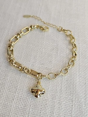 Pulsera rellena oro 14K Foto 1 de 4