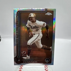 2025 Topps Chrome #44 Colton Cowser Sepia Refractor - Bild 1 von 2
