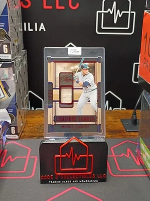 2025 Panini Three and Two Miguel Cabrera Luminous Lumber # 4/7 ⚾ - Image 1 of 2