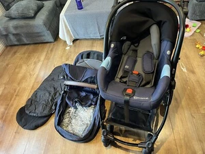 baby pram 3 in 1 travel system used Kinder Craft - Picture 1 of 3