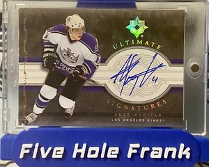 2006-07 Ultimate Collection Anze Kopitar Rookie Signatures #US-AK RC Auto
