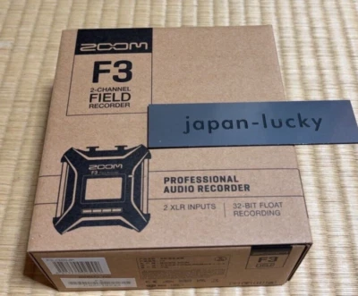 Zoom F3 MultiTrack Handheld Field Recorder with 32 Bit Float Technology genuine - Image 1 of 4