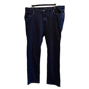 Hiltl Mens Jeans Size 44 X 34 Blue Dark Wash Denim Stretch straight