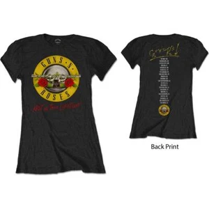 Guns N' Roses Ladies T-Shirt: Not In This Lifetime Tour (Back Print) - Picture 1 of 2