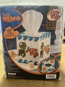 Janlynn Findet Nemo 2009 VERSIEGELT NOS Tissue Box Cover Kit Kreuzstich - Bild 1 von 6