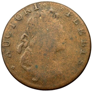 1736 Breen-1148 Auctori Plebis / Hispaniola Mule Colonial - Bild 1 von 2
