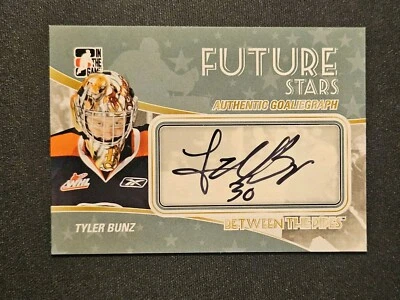 10-11 Tyler Bunz Future Stars Autographed Rookie Card 🚨🚨🚨 Medicine Hat Tigers - Image 1 of 2