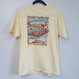 Camiseta Tren Vagón Apalaches 2000 De Colección Mezcla Algodón Jerzees Amarillos Talla M - Imagen 1 de 4