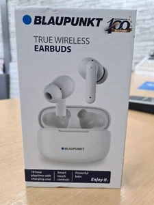 True Wireless Earbuds Bluetooth. 18h Playtime With Charging Case.Bass. Blaupunkt - Picture 1 of 6