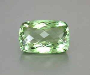 SHOLA Echt 28,84 Ct Natürlicher Grün Prasiolith (Grüner Amethyst), Prasiolite - Picture 1 of 2