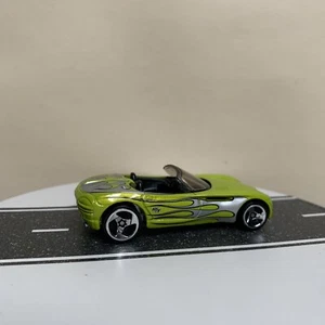 2002 Hot Wheels Mainline/Collector #120 DODGE CONCEPT CAR Green wChrome 3sp NM - Picture 1 of 15